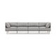 Burrow - Contemporary Range 4-Seat Sofa - Stone Gray FLRST-SF-RG-S4-A2-C0-SG-LW