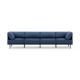 Burrow - Contemporary Range 4-Seat Sofa - Navy Blue FLRST-SF-RG-S4-A2-C0-NB-DW