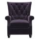 ProLounger - Endura Velvet Pushback Recliner Chair - Deep Purple