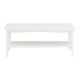 OSP Home Furnishings - Sierra Coffee Table - White Finish