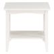 OSP Home Furnishings - Sierra Mission End Table - White Finish
