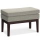Simpli Home - Carlson Small Ottoman Bench - Greige