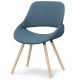 Simpli Home - Malden Bentwood Dining Chair - Denim Blue
