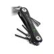 KeySmart - iPro Compact Key Holderand Tracker works with Apple Find My - Black