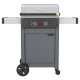 Current - Model G Dual Zone Grill with Cabinet - Light Grey - Moon Dust