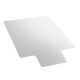 Floortex - Executive Lipped Polycarbonate Chair Mat for Hard Floor 48 x 60 inches - Clear