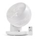 IRIS USA WOOZOO Fan with Remote, 360Â° Oscillating Fan, Desk Fan - White