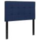 Alamont Home - Bedford Quilted Tufted Upholstered Headboard - Navy