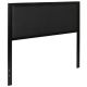 Alamont Home - Melbourne Metal Upholstered Headboard - Modern Headboard - Black ALA-IHIC-450481