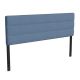 Alamont Home - Paxton King Headboard - Upholstered - Blue