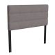 Alamont Home - Paxton Full Headboard - Upholstered - Gray