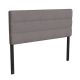 Alamont Home - Paxton Queen Headboard - Upholstered - Gray