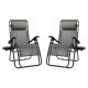 Alamont Home - Celestial Zero Gravity Chair (set of 2) - Gray