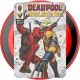 PopSockets - MagSafe Round PopGrip Cell Phone Grip & Stand, with Adapter Ring for Mobile Phones - Deadpool & Wolverine