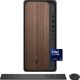 HP - OmniDesk Desktop - Intel Core Ultra 5 - 16GB DDR5 Memory - 1TB SSD - Dark Wood