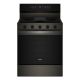 Whirlpool - 5.0 Cu. Ft. Freestanding Gas Range with Air Cooking Technology - Black-on-Stainless