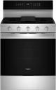 Whirlpool - 5.0 Cu. Ft. Freestanding Gas Range with Air Cooking Technology - Stainless Steel