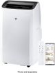 TCL - 450 Sq. Ft. 10,000 BTU 3-in-1 Smart Portable Air Conditioner - White