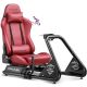 GTPlayer - Racing Simulator Cockpit with Seat and Bluetooth Speakers Sim Racing Cockpit - Winered