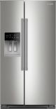 Maytag - 20.6 cu. ft. Counter-Depth Side-by-Side Refrigerator with Arctic Blue Interior - Stainless Steel