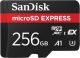 SanDisk - Express 256GB microSD PCIe 3.1 NVMe UHS-I Memory Card