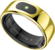 IMIKI - Smart Ring, Health & Sleep Monitoring, Smart Touch Control, 5 ATM Waterproof - Size Before You Buy - Size 11 - Gold