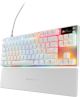 SteelSeries - Apex Pro TKL Gen 3 Wired Mechanical OmniPoint Adjustable HyperMagnetic Gaming Keyboard with Rapid Tap, Rapid Trigger - White