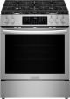 Frigidaire - Front Control Gas Range - Stainless Steel