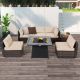 Costway 7 PCS Patio Furniture Set with 35
