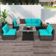 Costway 7 PCS Patio Furniture Set with 35