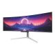 Mobile Pixels - 49-In. 1800R OLED Curved Gaming Monitor - Black