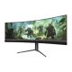 Mobile Pixels - 45-In. 1500R OLED Curved Gaming Monitor - Black