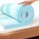 Bestier - 4in Memory Foam Mattress Topper, Cooling Gel Foam Mattress Topper for Pressure Relief, Ventilated Design Bed Topper - Queen