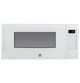 GE Profile - 1.1 Cu. Ft. Countertop Microwave with Sensor Cooking and Built-In Capable Option - White