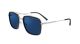 GUNNAR - Barron Computer Glasses with Blue Light Reduction, Sun Lenses - Silver