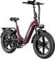 Heybike - RangerS Peak 1800W Fat Tire Commuter Step Thru Ebike with 55mi Max Range 28mph Max Speed Torque Sensor UL Certified-Red - 70.08*24.41*50.00 - Red