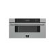 Forno Appliances - Capoliveri 1.2 cu. ft. Microwave Drawer with Sensor Cooking and Angled Touch Controls - Silver
