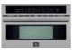 Forno Appliances - Oliena Espresso 1.6 cu. ft. Compact Convection Oven and 1000W Microwave Combo - Silver
