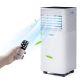 Costway 5000 BTU (8000 BTU ASHRAE) Portable Air Conditioner 3-in-1 Air Cooler w/Dehumidifier & Fan Mode - White