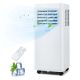 Costway Portable Air Conditioner 8000 BTU 3 in 1 AC Unit with Fan & Dehumidifier Sleep Mode 5100 BTU(8000BTU ASHRAE) - White
