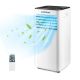 Costway Portable Air Conditioner 6000 BTU (10000 BTU ASHRAE) Evaporative Air Cooler Dehumidifier - White