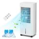 Costway 3-In-1 Evaporative Air Cooler w/ Humidifier & Fan Portable Rolling Swamp Cooler - White