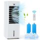 Costway Evaporative Air Cooler/Heater 4-in-1 Windowless Oscillating Swamp Cooler 3 Modes - White