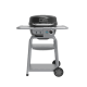 Charbroil - Bistro Pro Electric Grill & Griddle + Charcoal Mode Black - Black