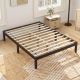 Costway Full Size Wooden Platform Bed Frame 14