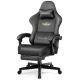 GTPlayer - GT829 Big and Tall Fabric Gaming Chair - Gray