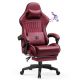 GTPlayer - Ace Pro Gaming Chair with Bluetooth Speakers - WineRed