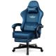GTPlayer - GT829 Big and Tall Fabric Gaming Chair - Blue