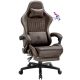 GTPlayer - Ace Pro Gaming Chair with Bluetooth Speakers - Light Brown