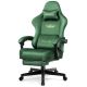 GTPlayer - GT829 Big and Tall Fabric Gaming Chair - Green